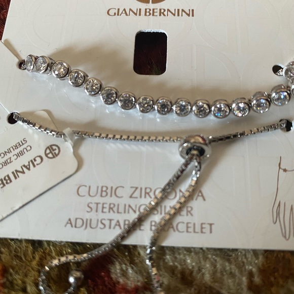 Giani Bernini CZ sterling silver bracelet - Picture 5 of 5